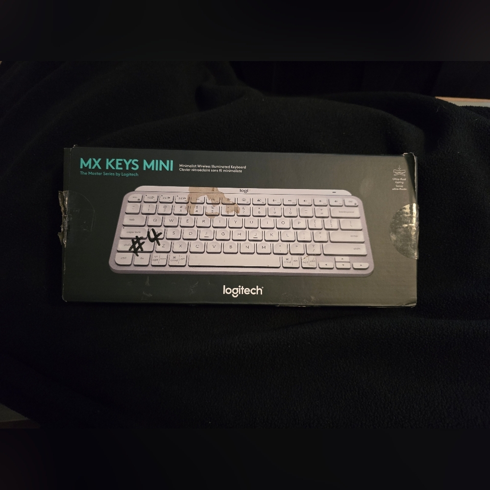 Logitech MX Keys Mini Wireless Keyboard in White